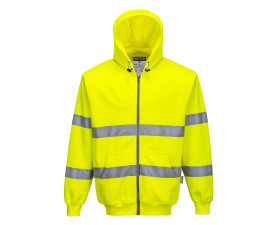 Hi-Vis zippzáros pulóver B305YERXXXL