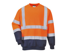 Kéttónusú Hivis pulóver B306ONRM