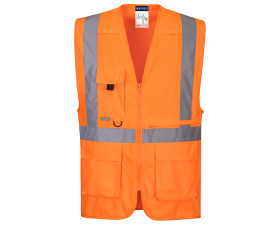 Hi-Vis Executive mellény tablet zsebbel  C357ORRXXL