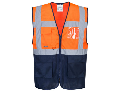 Hi-Vis kéttónusú MeshAir Executive mellény  C377ONRXXL