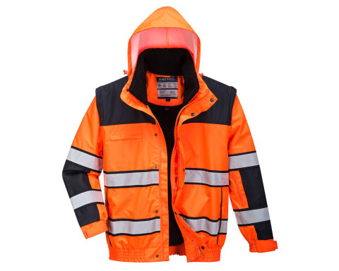 Hi-Vis Classic Bomber dzseki  C466OBR4XL