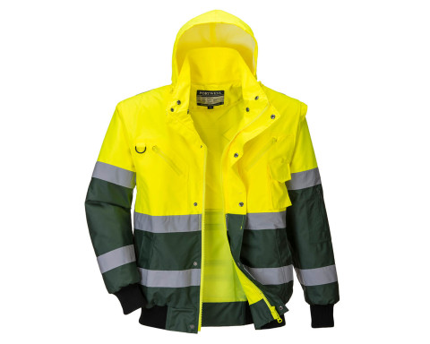 X Hi-Vis Bomber kabát  C565YGRL