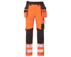 DX4 Hi-Vis nadrág lezippzározható lengőzsebbel DX454OBR30