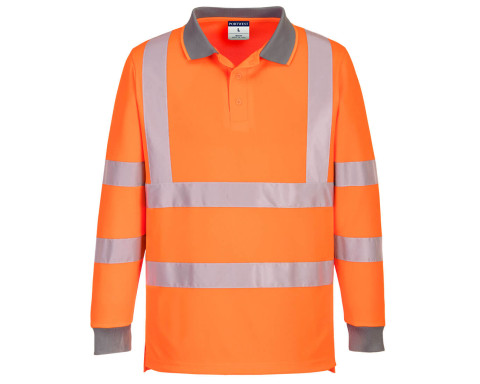 Eco Hi-Vis L/S póló  (6-os csomag)  EC11ORRL