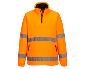 Hi-Vis 1/2 Zip polár F302ORRXXL