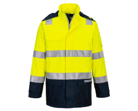 Bizflame Rain+ Hi-Vis Light Arc lángálló kabát  FR605YNRXXL