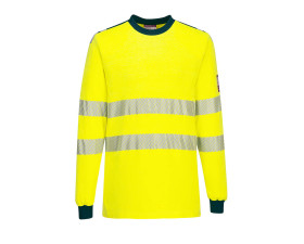 WX3 Lángálló Hi-Vis póló FR701YNRL