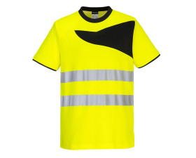 PW2 Hi-Vis póló S/S  PW213YBRS