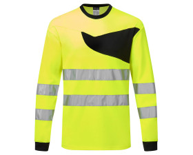 PW2 Hi-Vis hosszú ujjú póló PW221YBR4XL