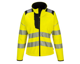 PW3 Hi-Vis női Softshell PW381YBRL