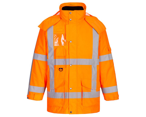 RWS Hi-Vis 3 az 1-ben Traffic kabát R461ORR4XL