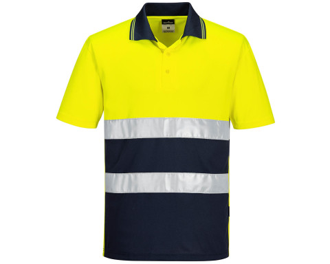 Hi-Vis Kéttónusú könnyű póló S/S  S175YNR4XL