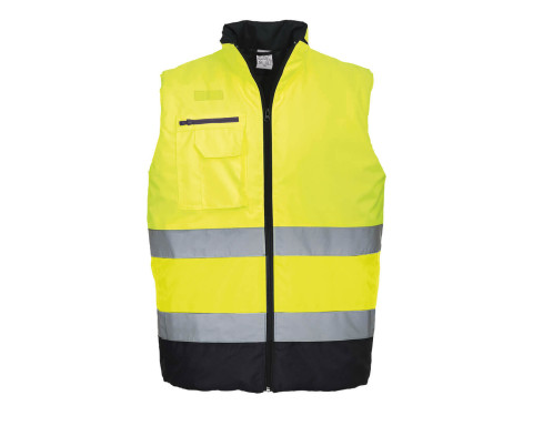 Hi-Vis kéttónusú mellény S267YNRL