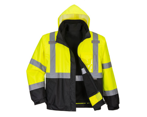 Hi-Vis Prémium 3 az 1-ben bomberdzseki  S365YBR4XL