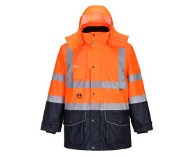 Hi-Vis 7 az 1-ben kontraszt Traffic kabát  S426ONRS