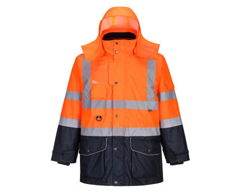 Hi-Vis 7 az 1-ben kontraszt Traffic kabát  S426ONR4XL