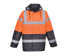 Hi-Vis Kéttónusú Traffic kabát S467ORRS