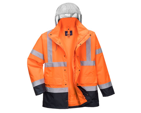 Hi-Vis 4 az 1-ben Contrast Traffic kabát  S471ONRL