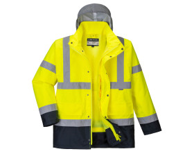 Hi-Vis 4 az 1-ben Contrast Traffic kabát  S471YNRXL