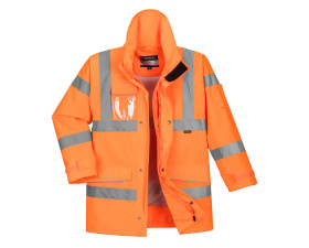 Hi-Vis Extreme Rain kabát  S590ORRS