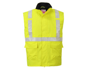 Bizflame Rain Hi-Vis antisztatikus FR lángálló mellény S776YERS