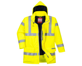 Bizflame Rain Hi-Vis antisztatikus FR kabát S778YERXS