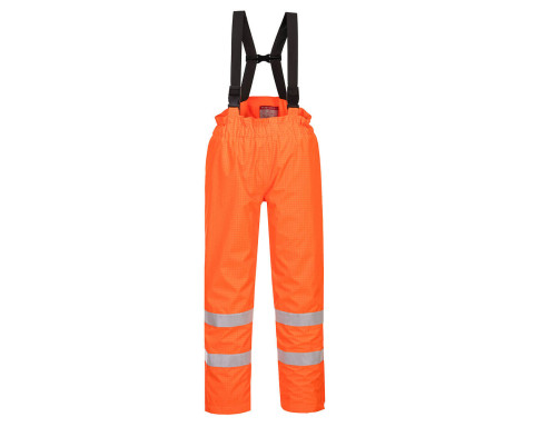 Bizflame Rain bélelt- Hi-Vis antisztatikus FR nadrág S781ORRL