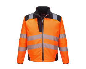 PW3 Hi-Vis Softshell kabát T402OBRL