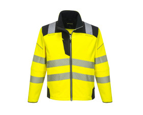 PW3 Hi-Vis Softshell kabát T402YBRXXXL