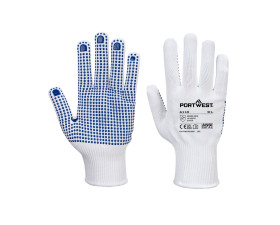 Nylon PVC pontozott kesztyű