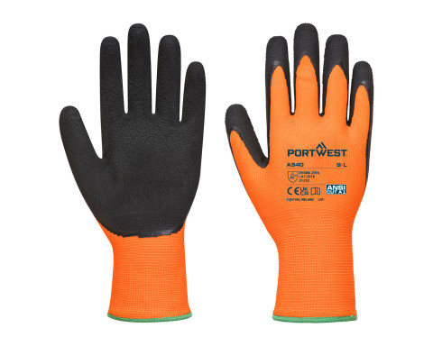Hi-Vis Grip védőkesztyű - Latex