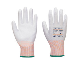 LR13 ESD PU tenyérmártott kesztyű - 12 pár/csomag