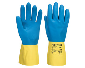 Duplán Mártott Latex kesztyű