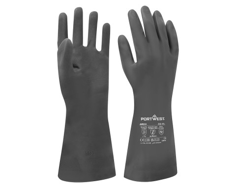 Neoprén vegyszerálló kesztyű