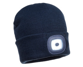 Beanie USB újratölthető LED-es fejlámpa