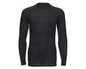 Merinói gyapjú kereknyakú hosszú ujjú póló