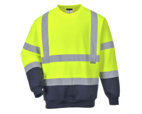 Kéttónusú Hivis pulóver