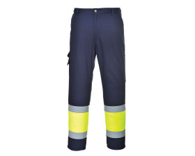 Jól láthatósági kéttónusú nadrág