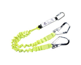 Rugalmas Y hevederpántos energiaelnyelő kötél