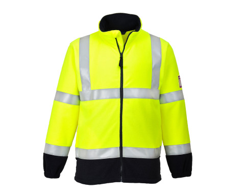 FR lángálló antisztatikus Hi-Vis polár pulóver