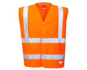 Lángálló, antisztatikus, jól láthatósági mellény