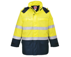 Bizflame Rain+ Hi-Vis Arc lángálló kabát