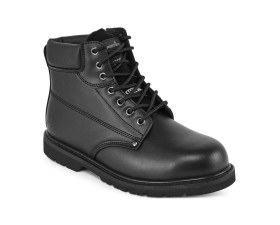 Steel Action bőr bakancs SBP HRO