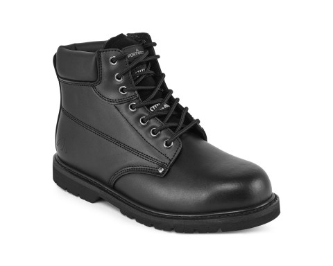 Steel Action bőr bakancs SBP HRO