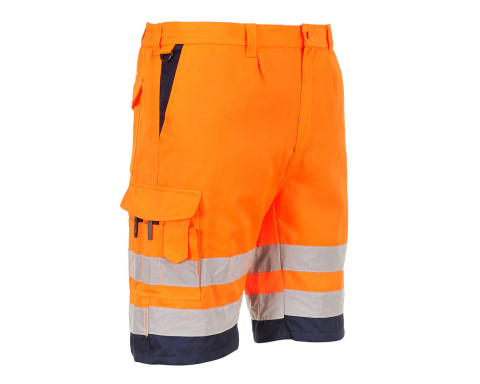 Hi-Vis könnyű poli-pamut rövidnadrág