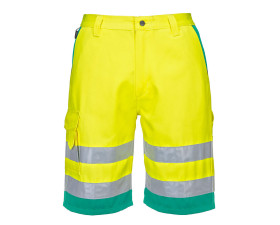 Hi-Vis könnyű poli-pamut rövidnadrág