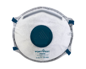 FFP2 aktívszenes szelepes Dolomit légzésvédő maszk