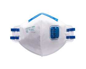 FFP2 szelepes hajtogatott lapos légzőkészülék (20 darab)