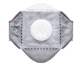 EAGLE FFP3 szénszelepes, összehajtható, lapos légzőkészülék (10 darab)