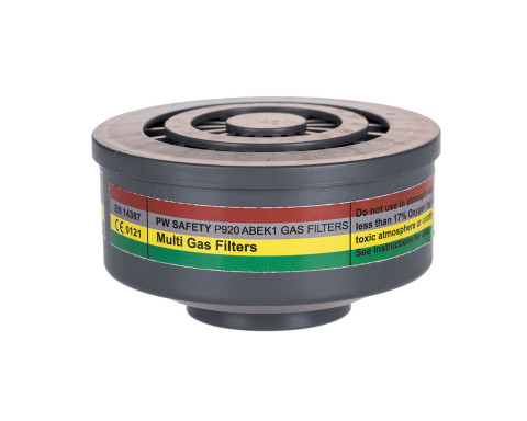 Gáz szűrő ABEK1 speciális menetes csatlakozás